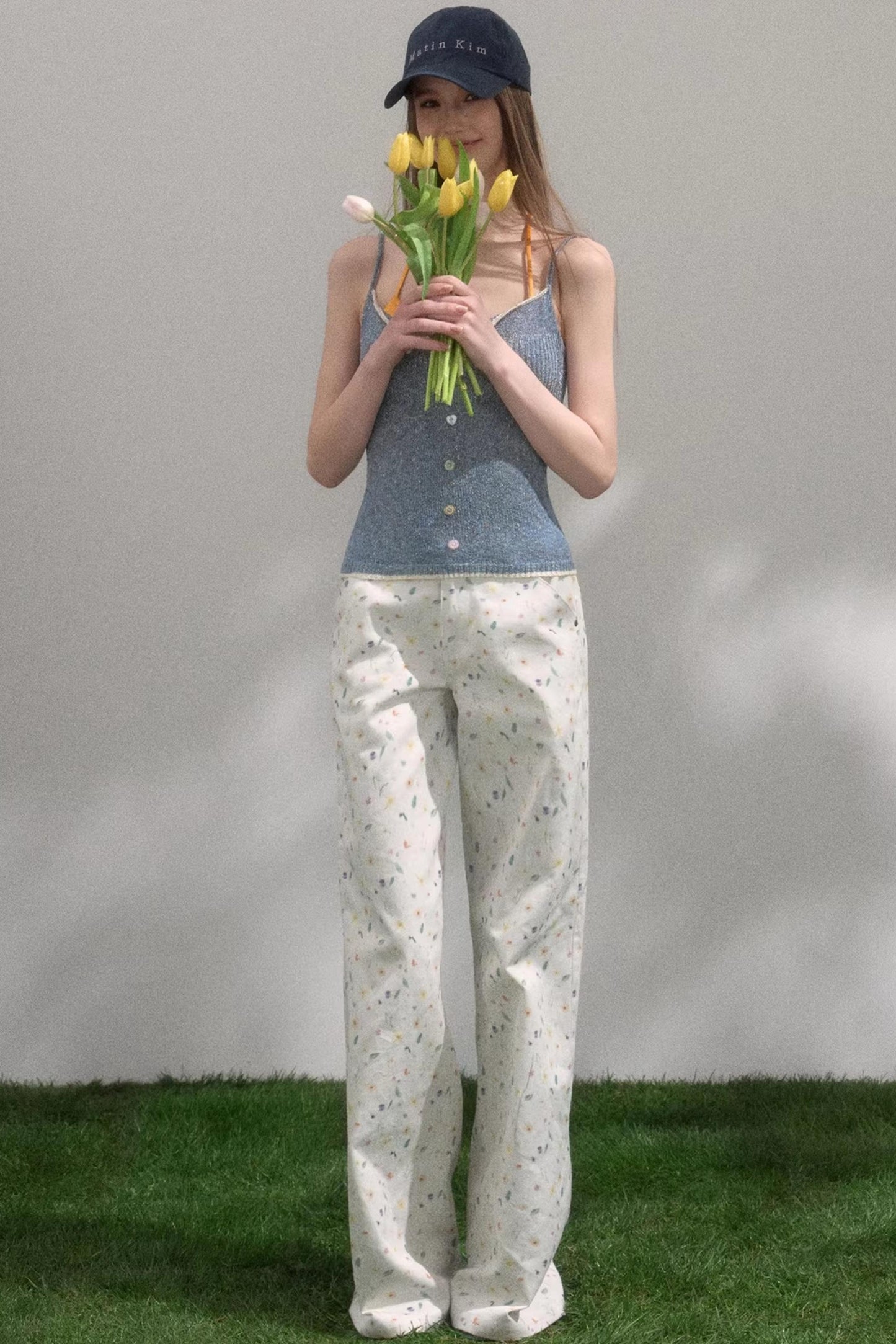 Sweet Floral Girly Pants