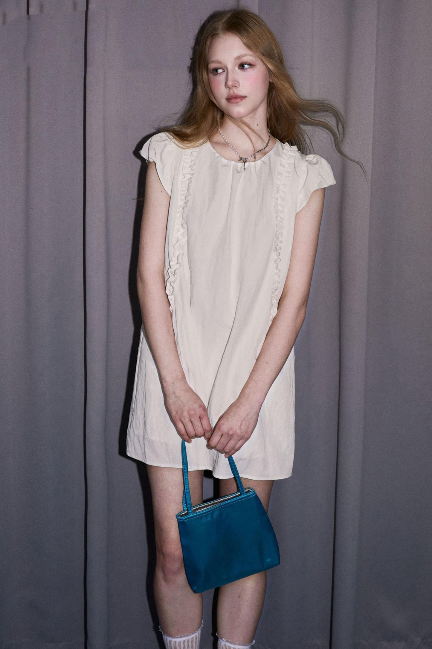 Cloud Blossom Sleeve Dress