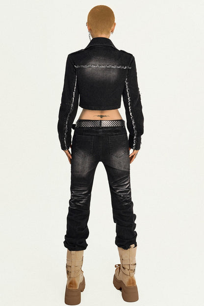 Elegant Slim-Leg Pants