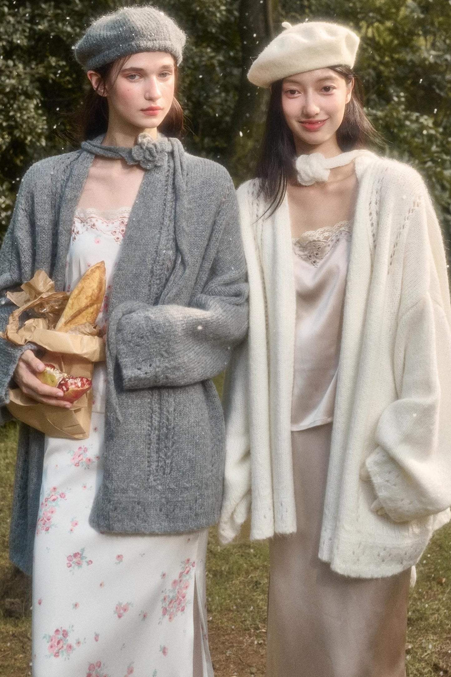 Comfortable Baby Powder Top & Skirt Set-Up