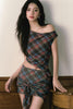 Retro Plaid tops (Erste Produktion)