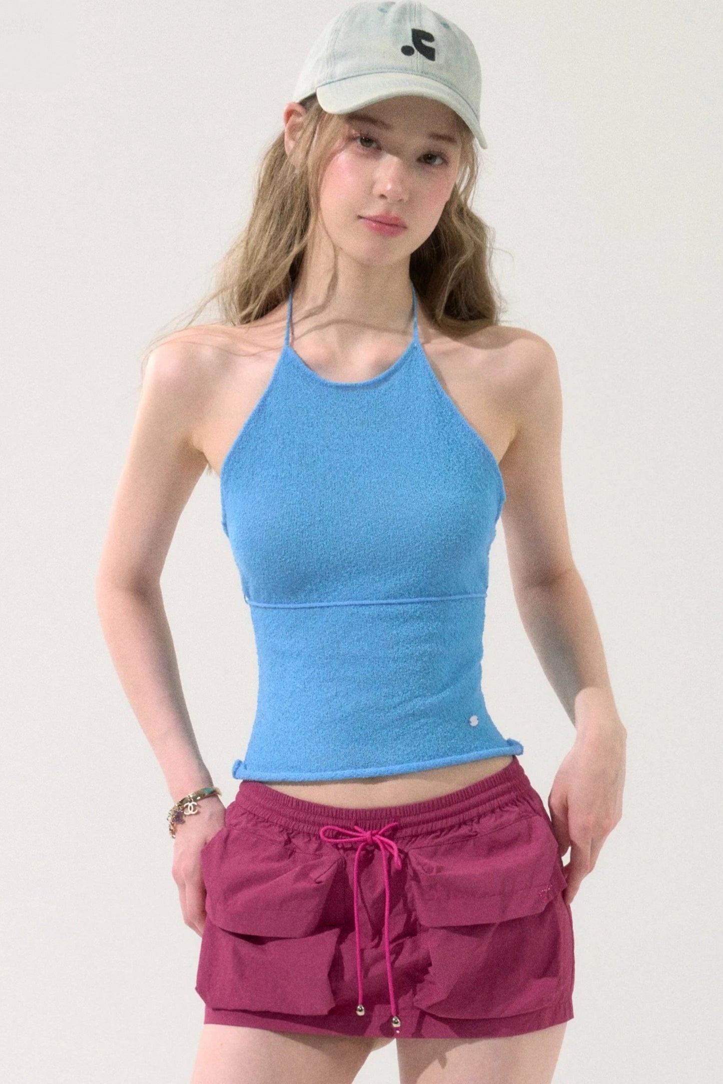 Three-Dimensional Pocket Skirt