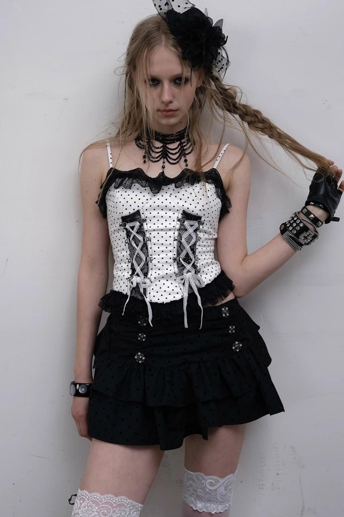 Gothic Lace Mini Top