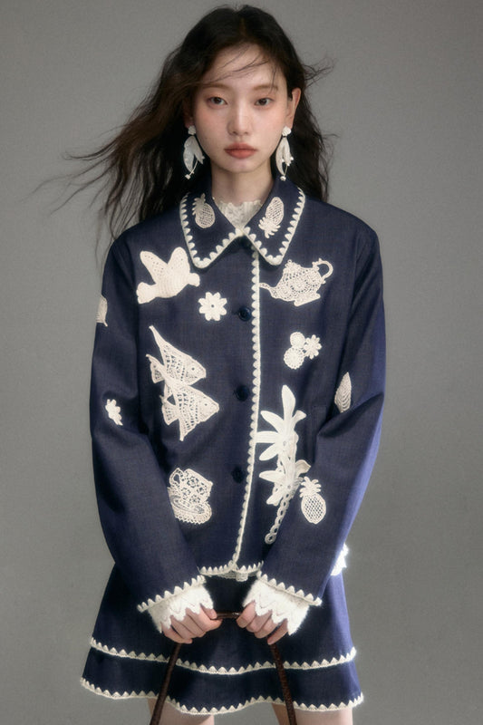 Momo Tea Fun Suit Jacket Set-Up