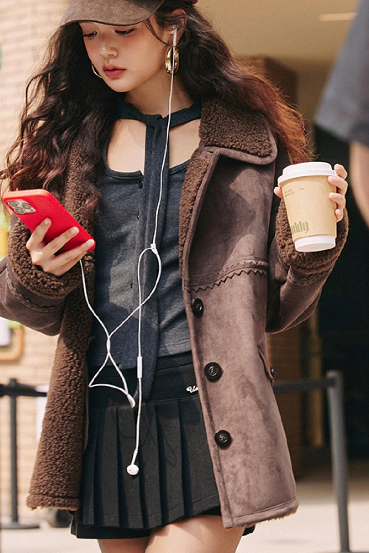 Dark Gray Knitted Top