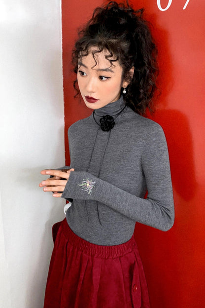 Wool Seamless Inner Sweater