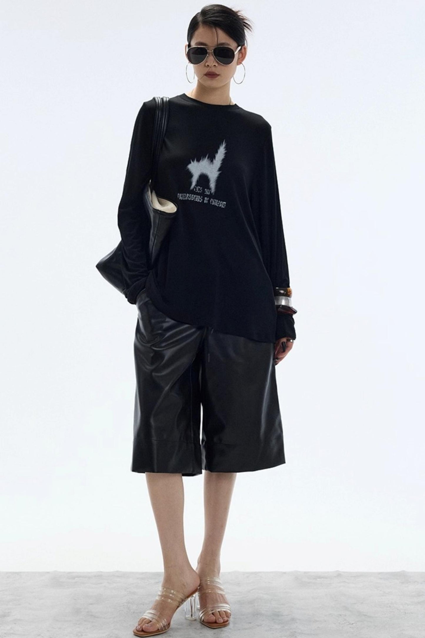 Autumn Leather Shorts