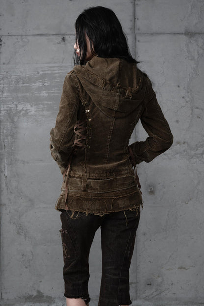 Detachable Slim Hooded Jacket