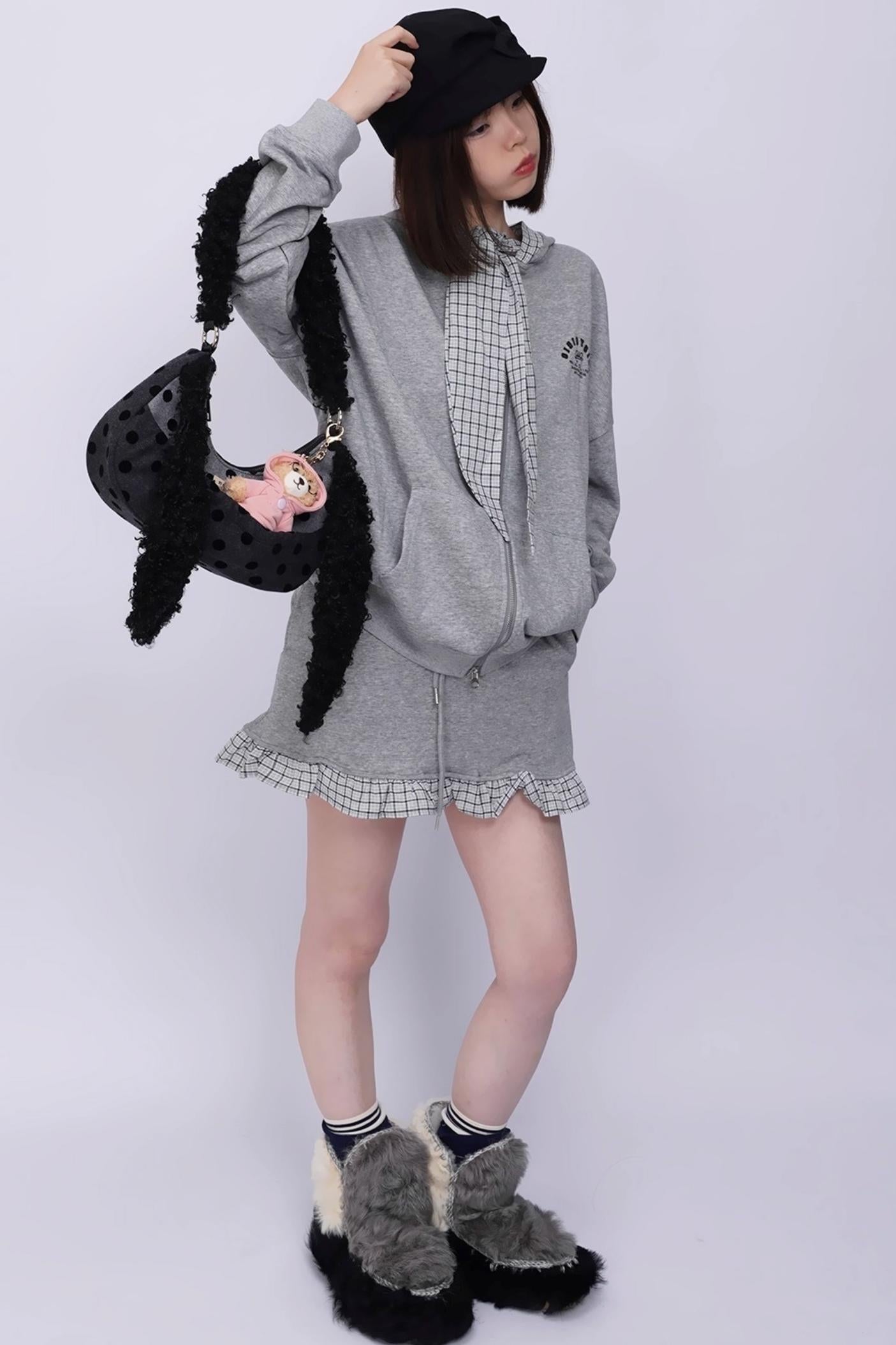 Rabbit Plush Crossbody Bag