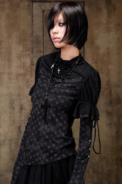 Court-Style Knit Top