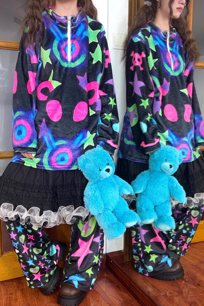 Y2K Fleece Sweatshirt