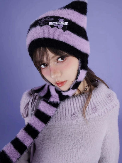 Stripe Original Star Scarf Hat