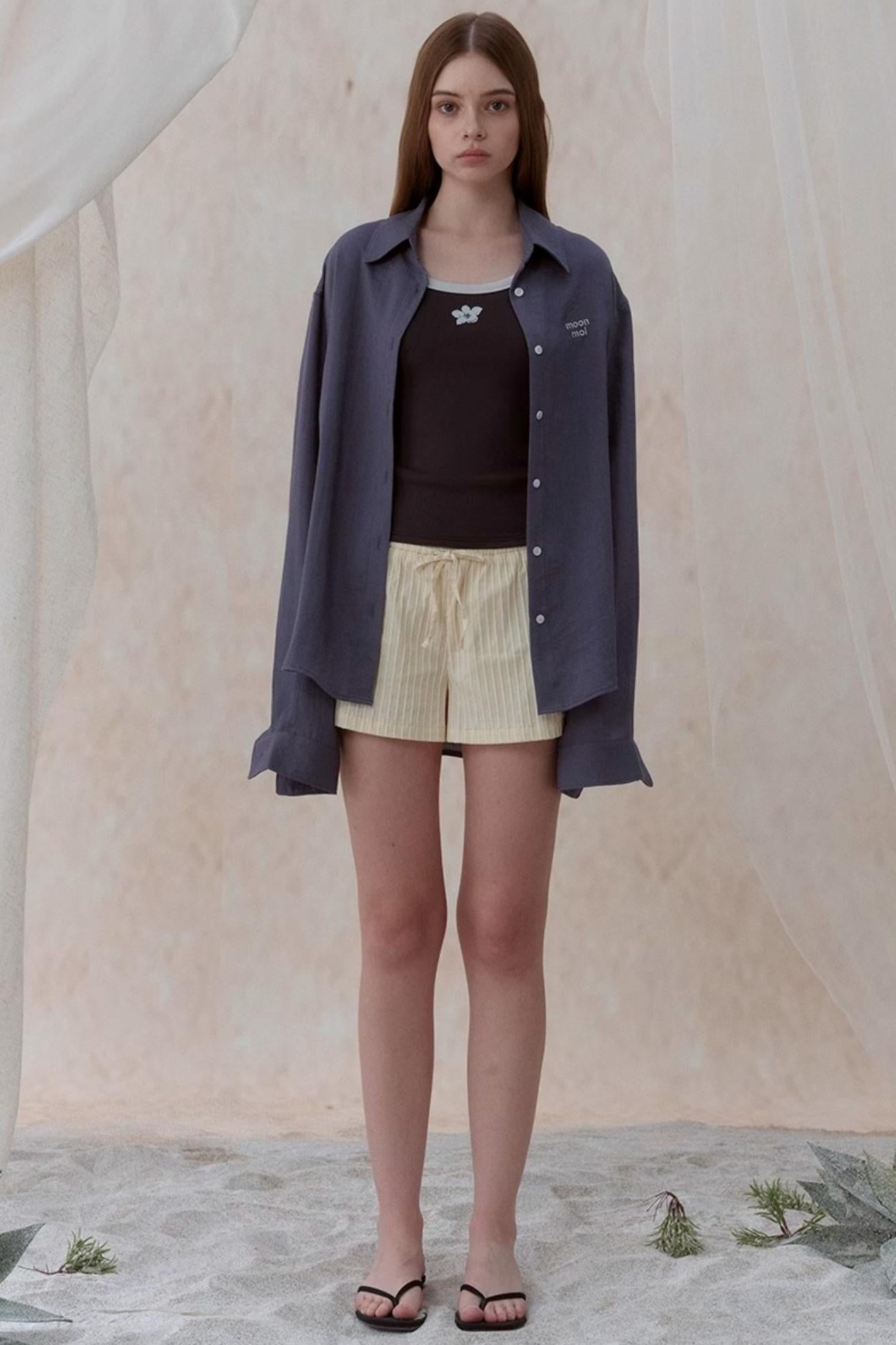 Evening Linen Blend Shirt