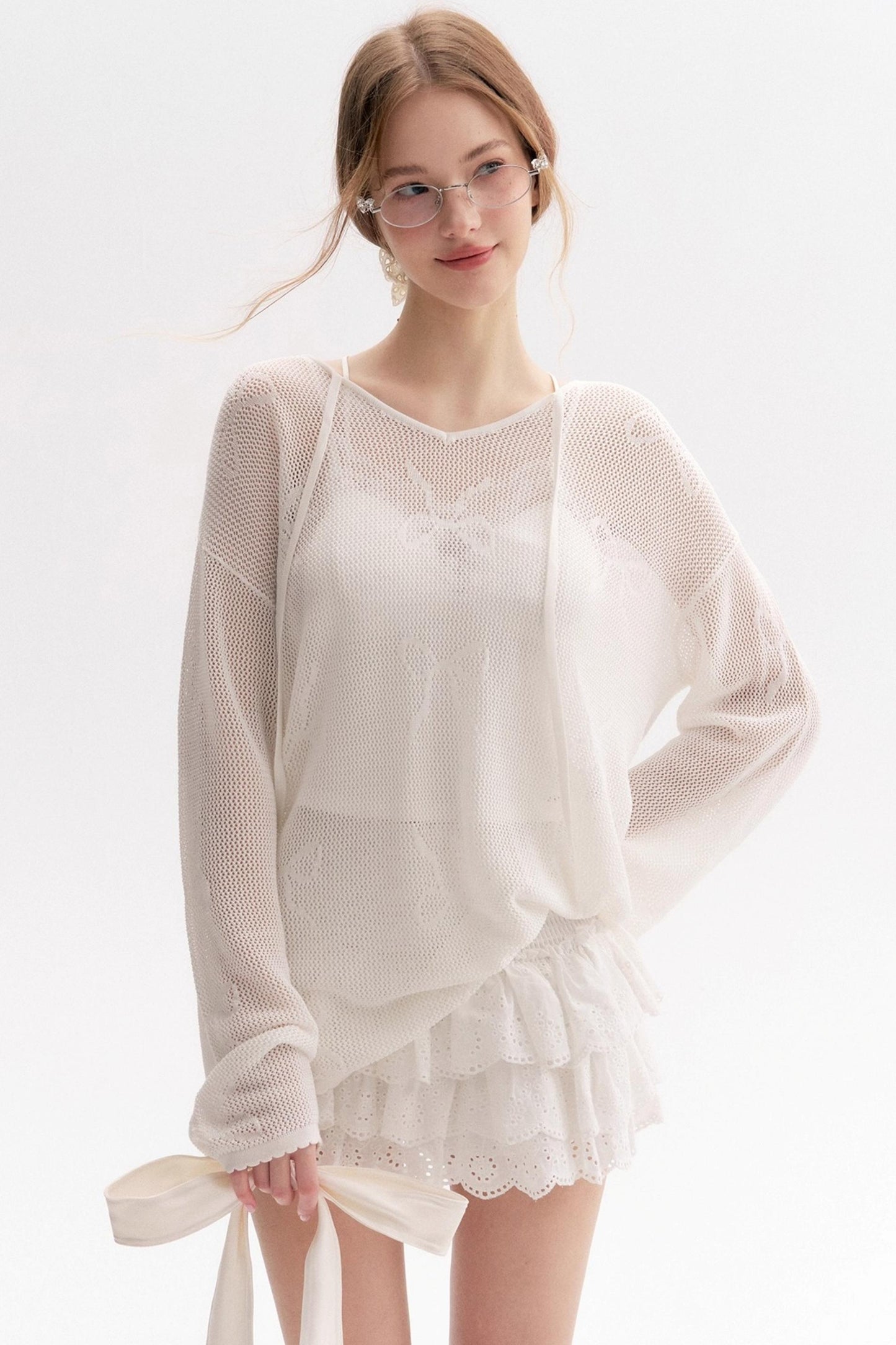 Rule Lace Puffy Cake Skirt