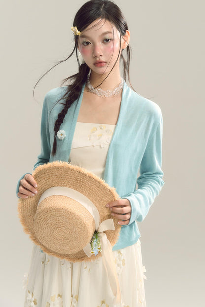 Sassy Daisy Wool Cardigan