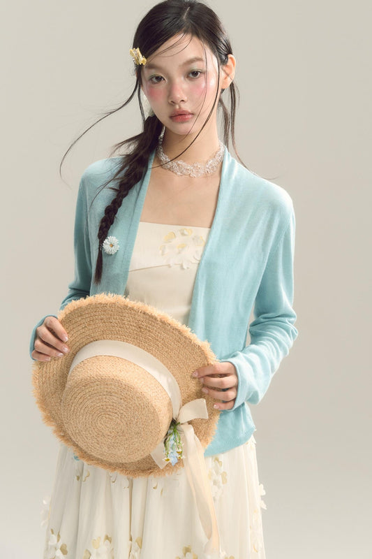 Sassy Daisy Wool Cardigan