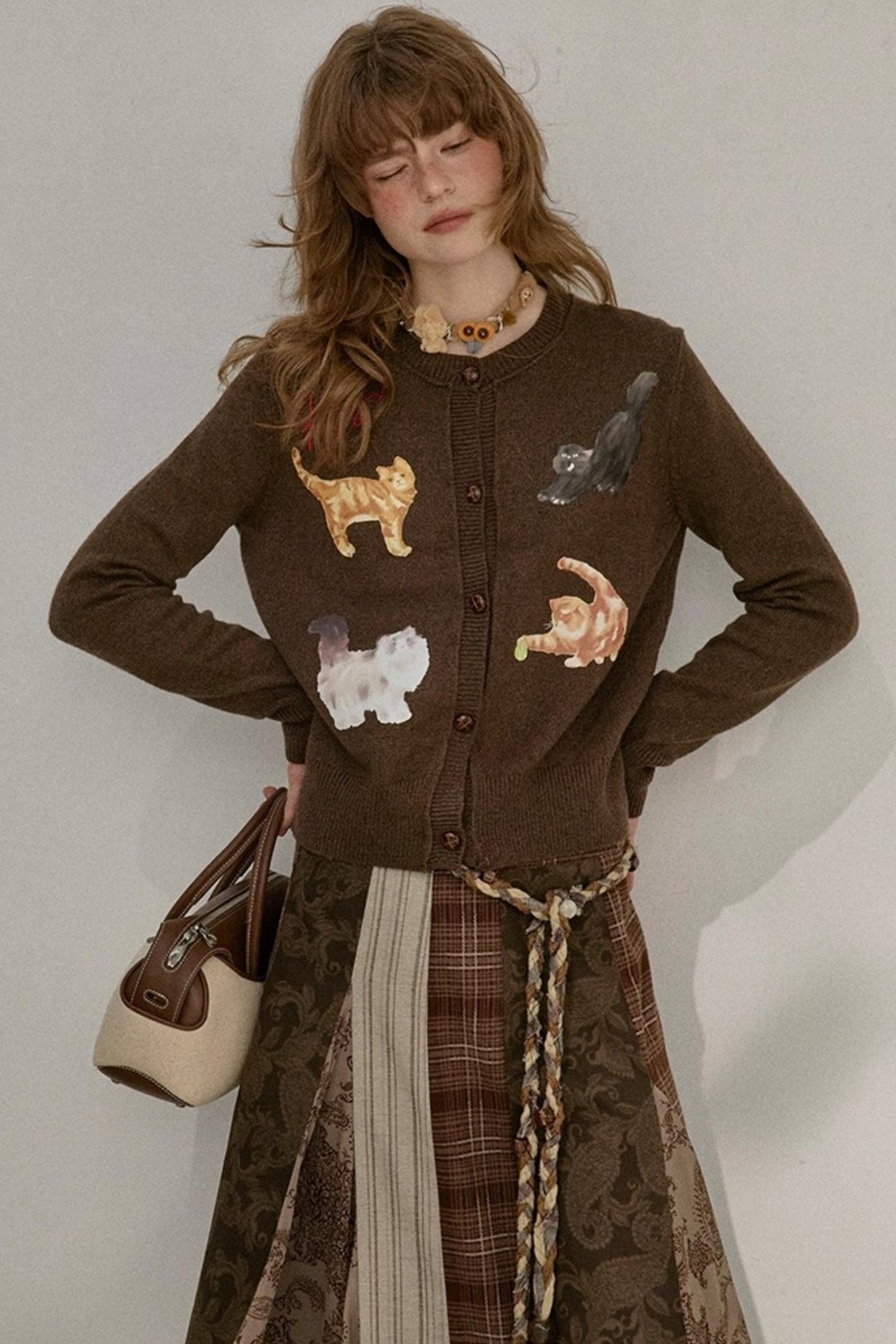 Sweet Kitten Knit Cardigan