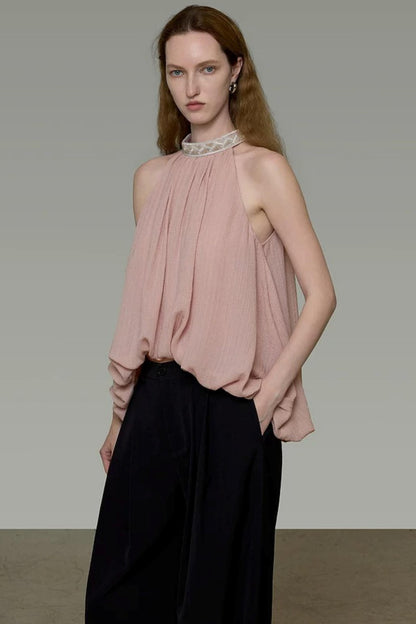 Beaded Off-Shoulder Top Set-Up