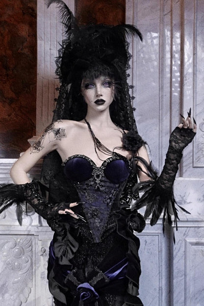 Velvet Diamond Corset