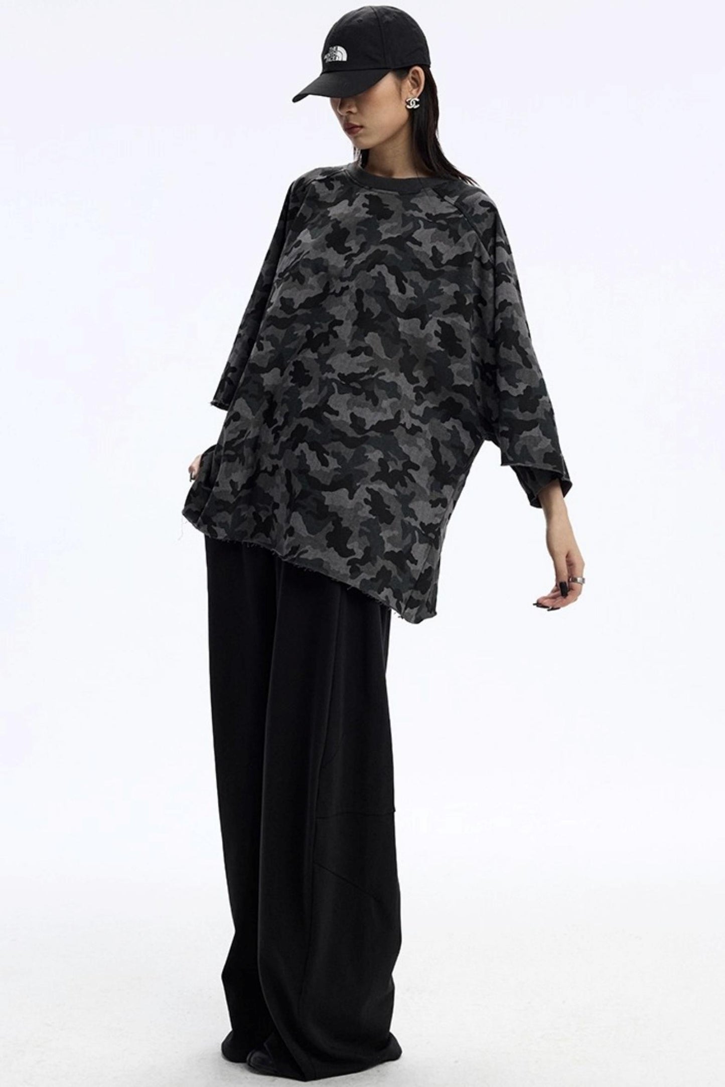 Autumn Elasticated Waist Womens Trousers