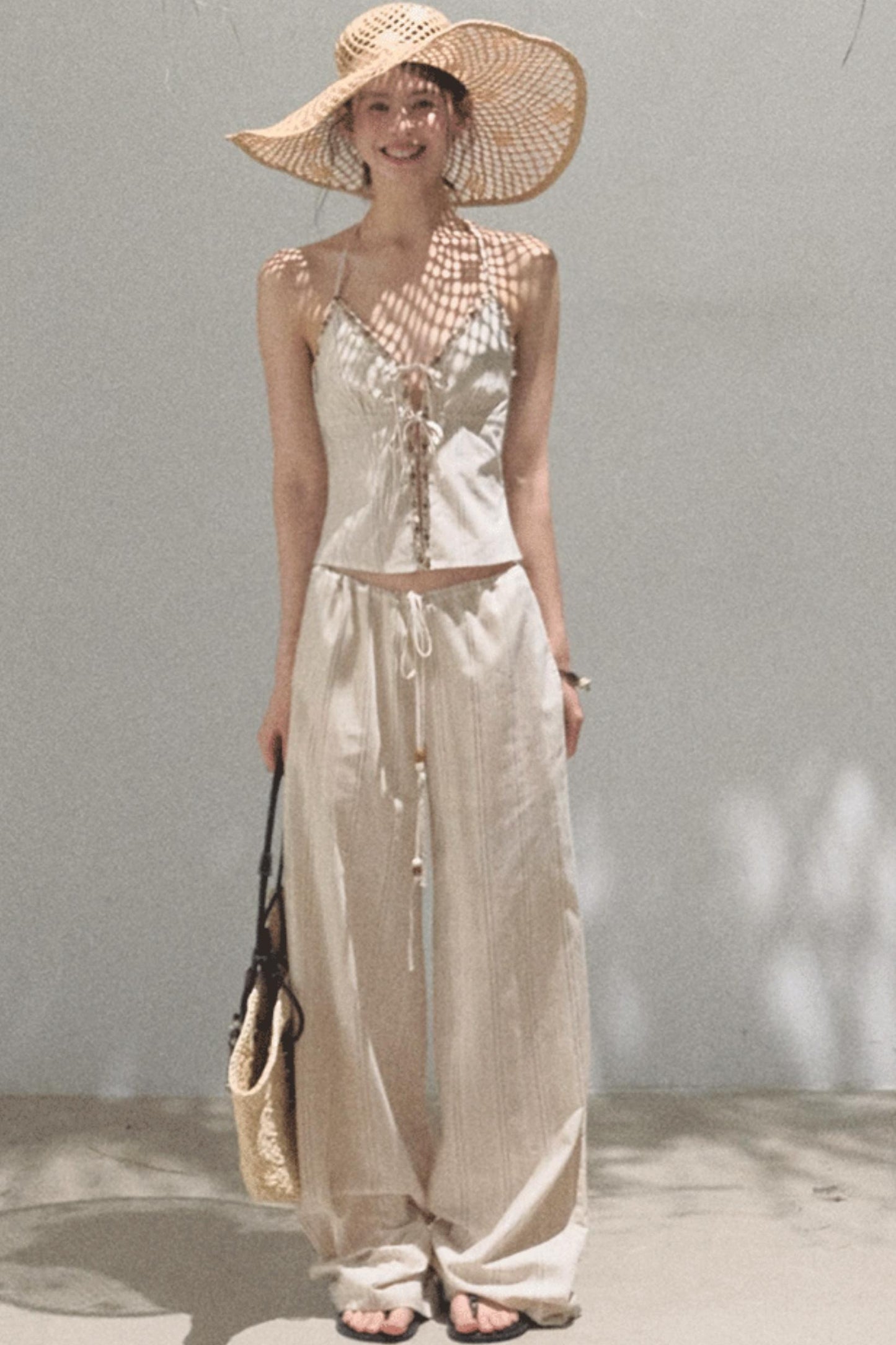 Amber Striped Pants Set-Up