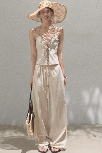 Amber Striped Pants Set-Up