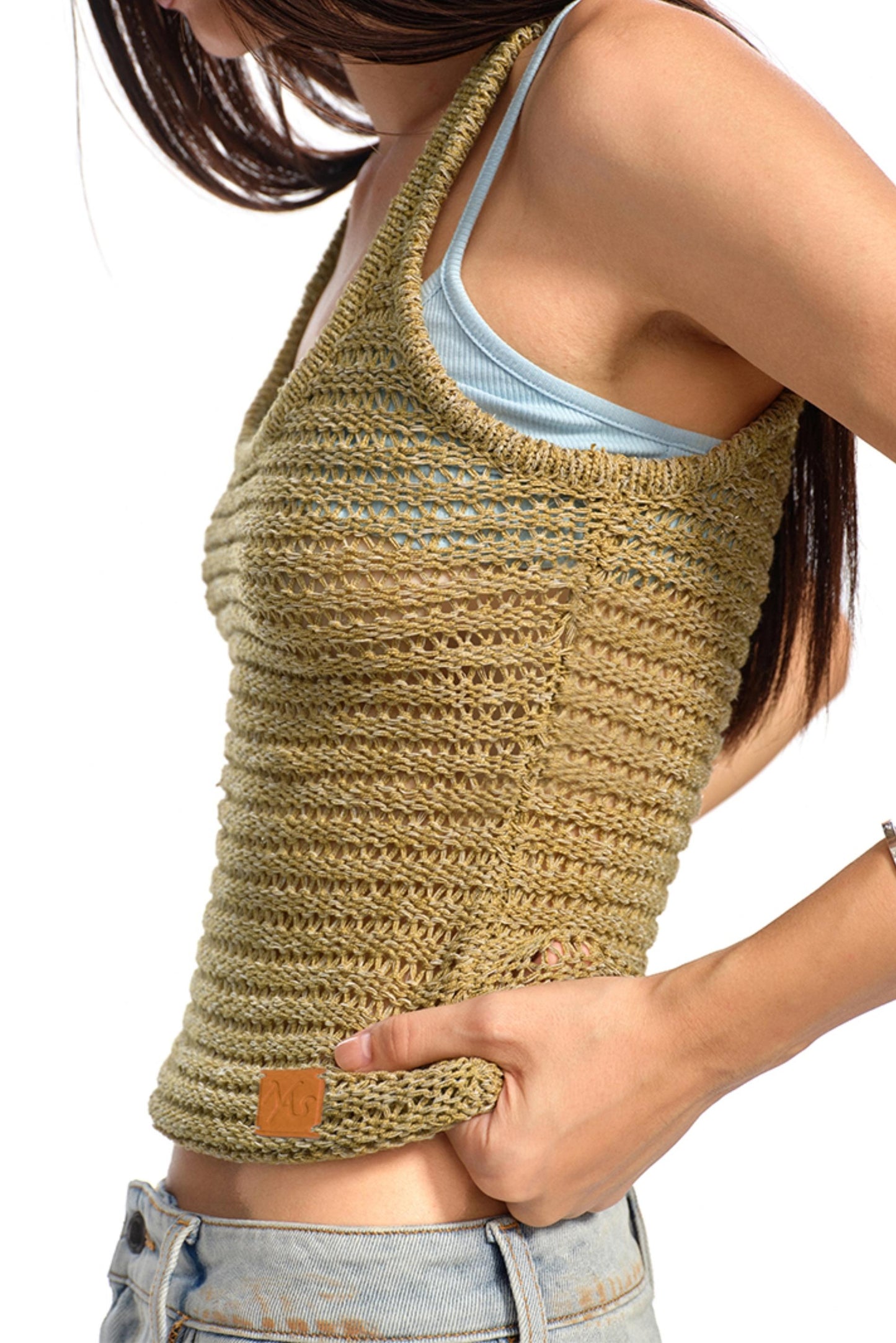 Fishnet Crochet Tank