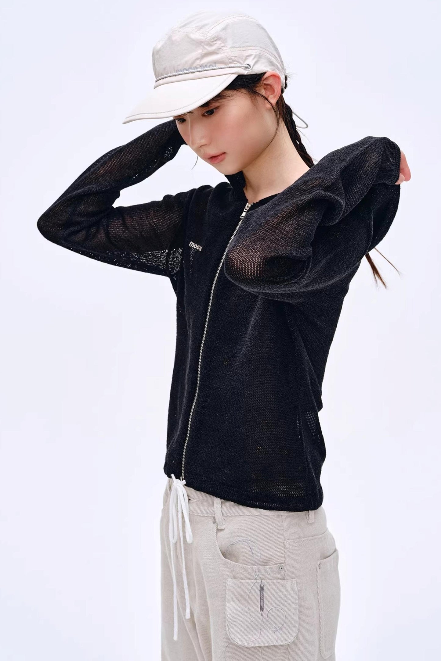 Misty Shanye Embroidered Cardigan Top