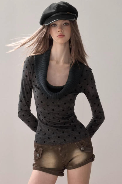 Retro Polka Dot T-Shirt