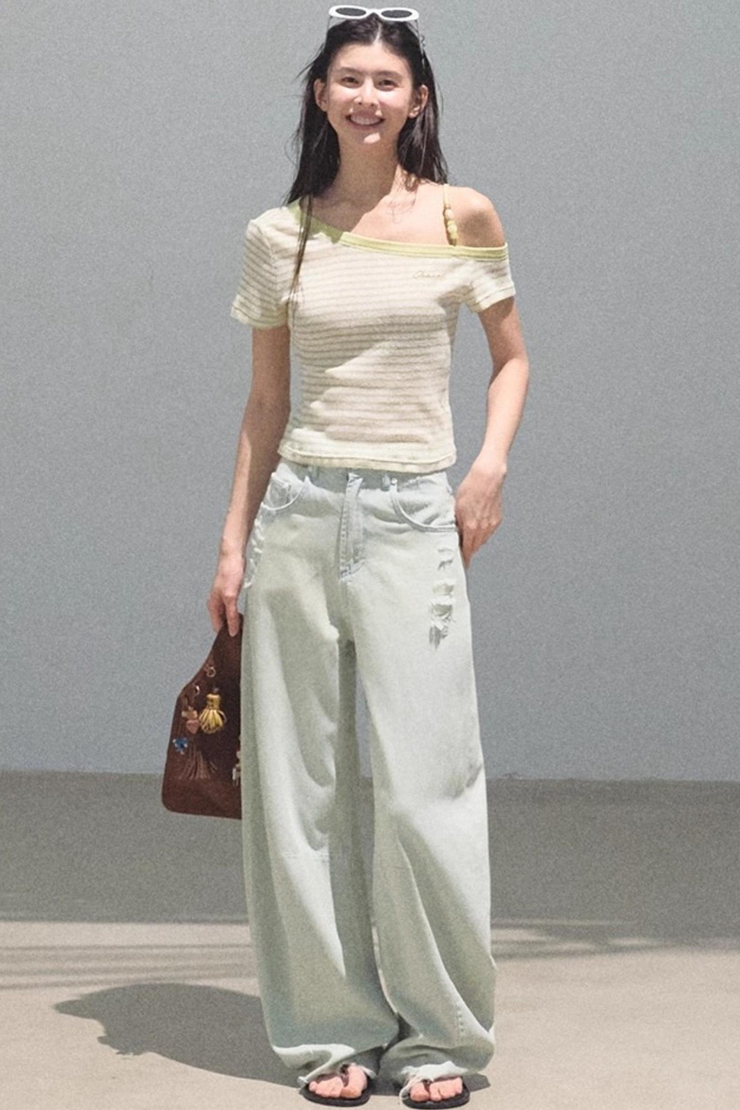 Angels Ripped Scimitar Jeans