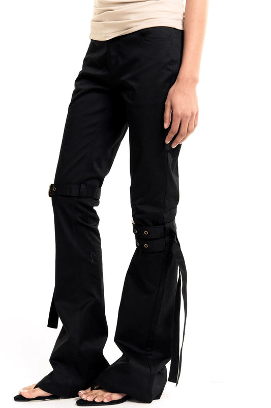 Slim Rise Bootcut Pants