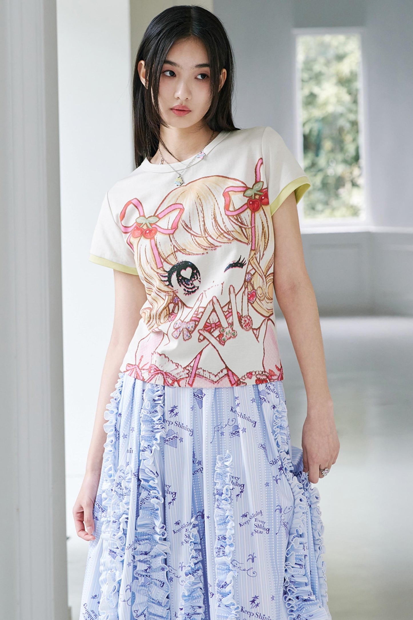 Summer Lace A-Line Skirt