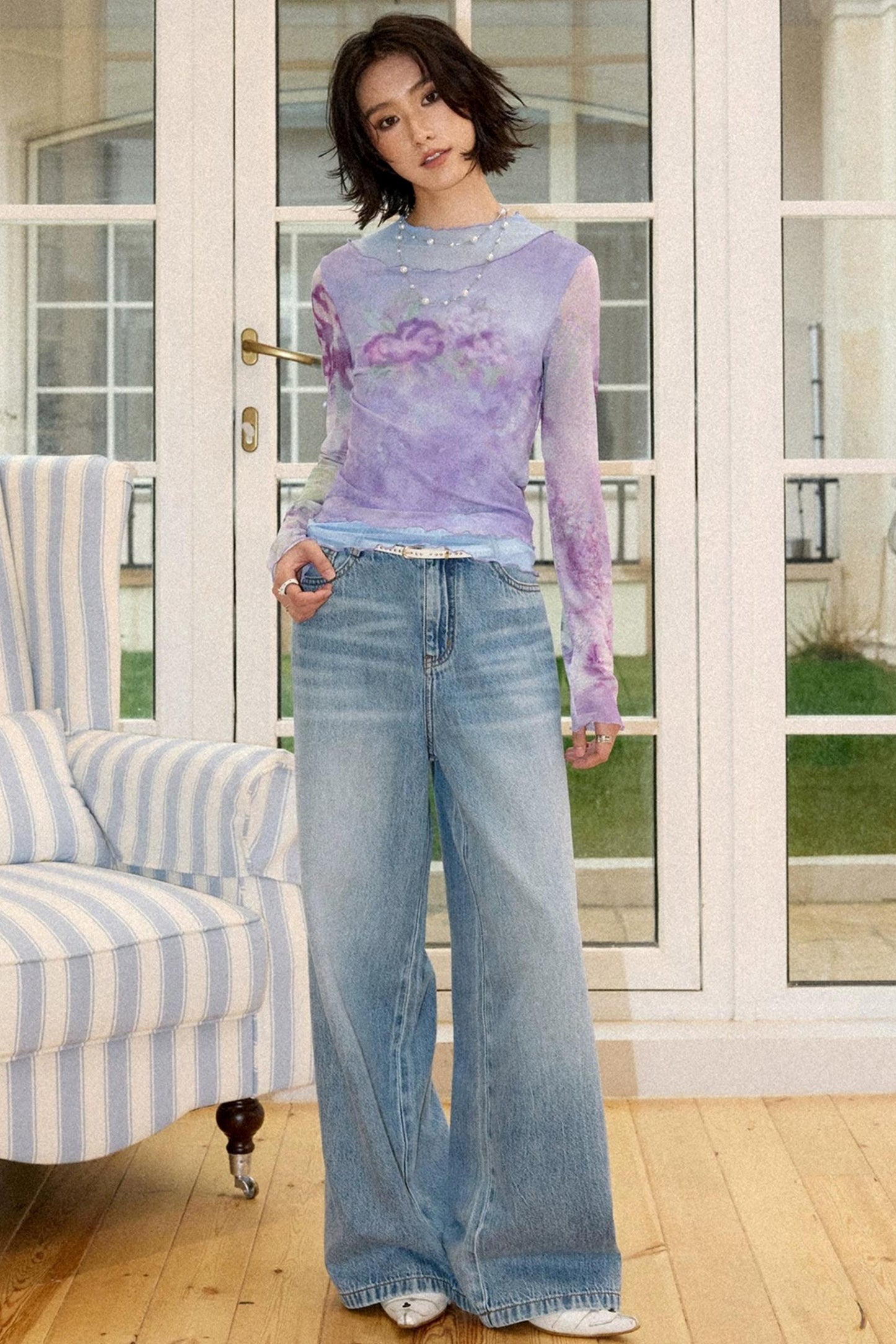 Tencel Hemp Wide-Leg Pants