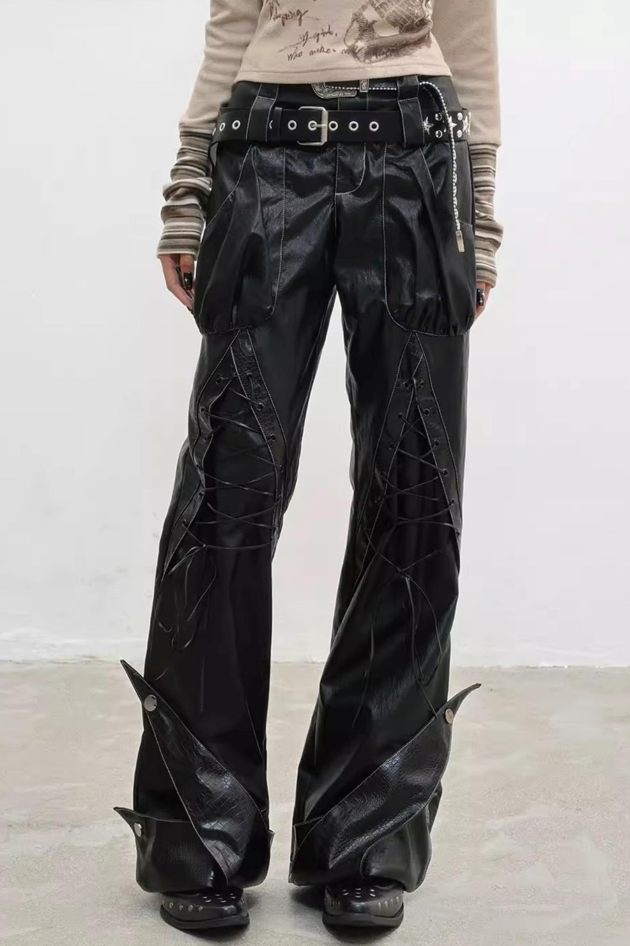 Soul Strap Leather Pants