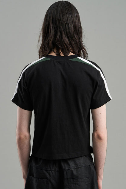 Embroidered Colorblock Tee