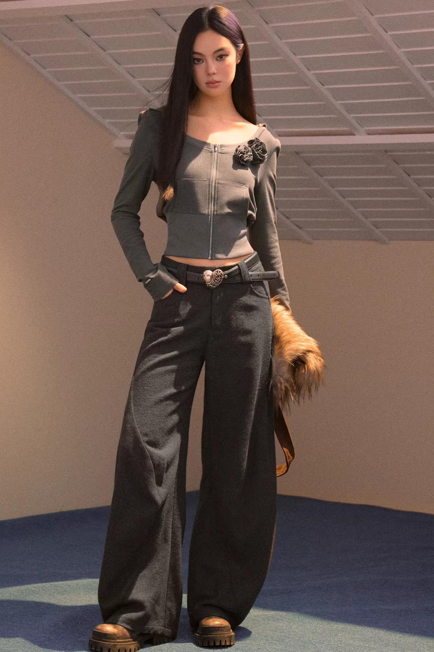 Scimitar Woolen Pants