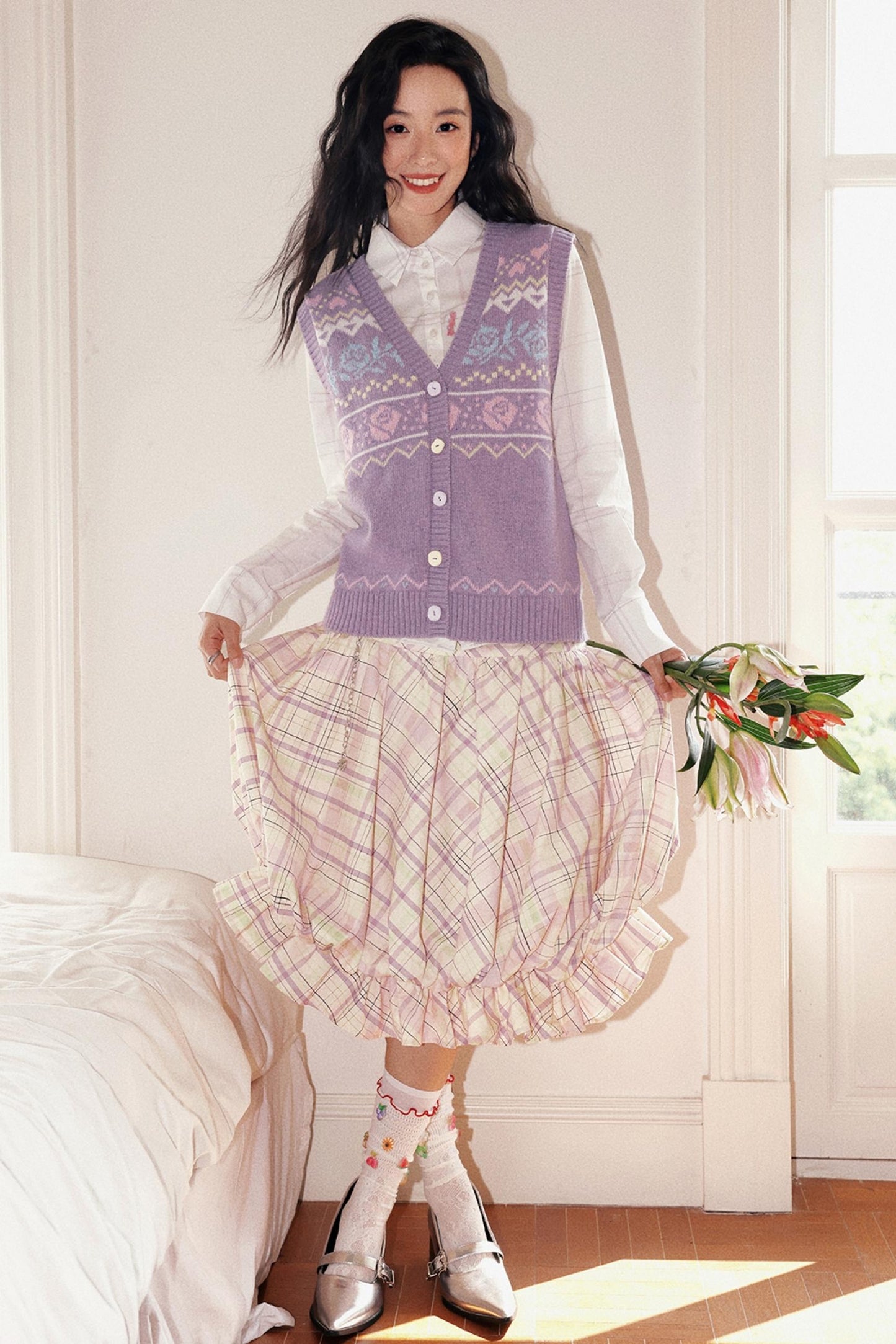 Autumn Style Knitted Vest