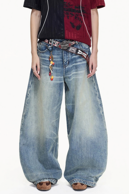 Snake Shadow Leather Belt