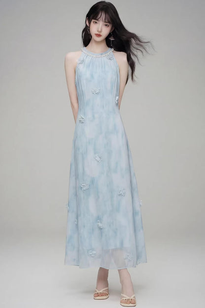 Three-Dimensional Floral Dress