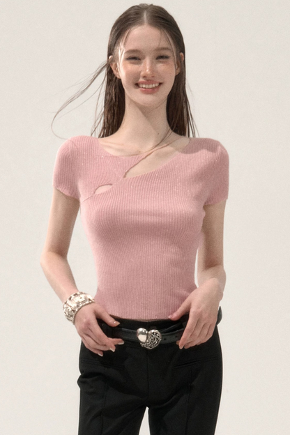 Hollow Knit Summer Top