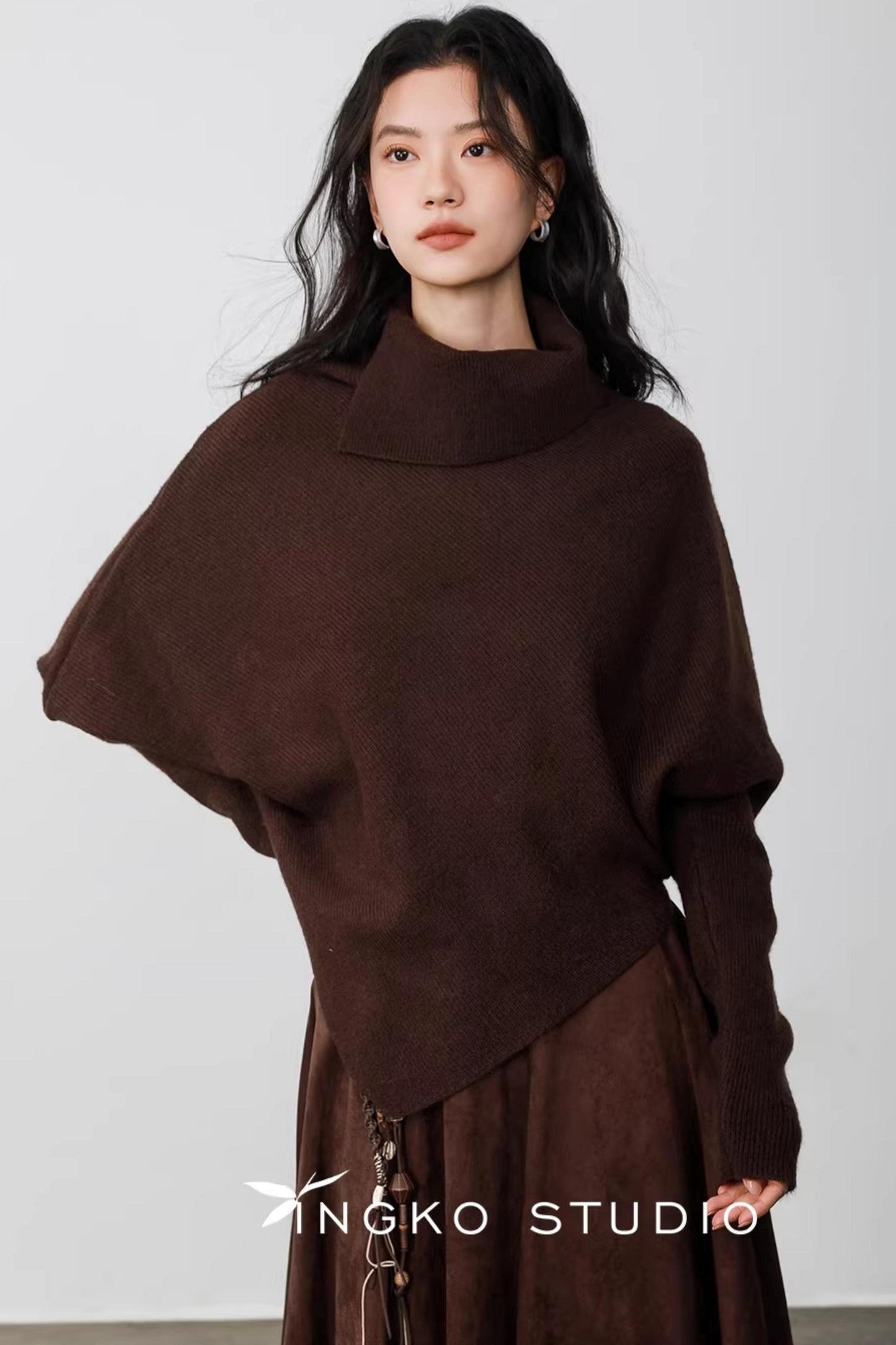 Ingko Latte Batwing Sweater