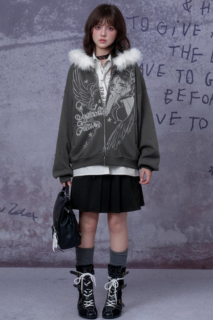 Autumn Angel Fleece Jacket