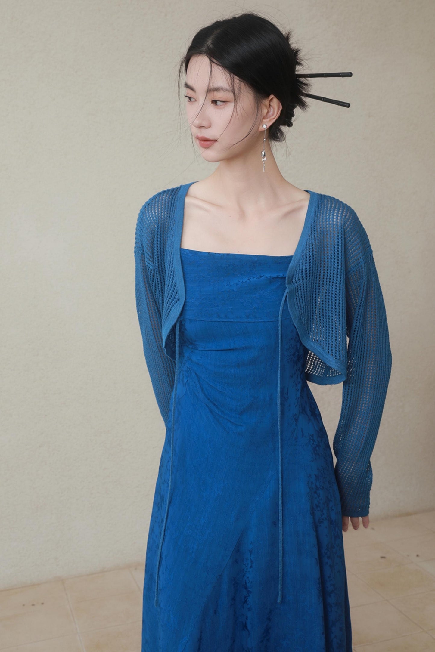 Summer Elegance Halter Dress