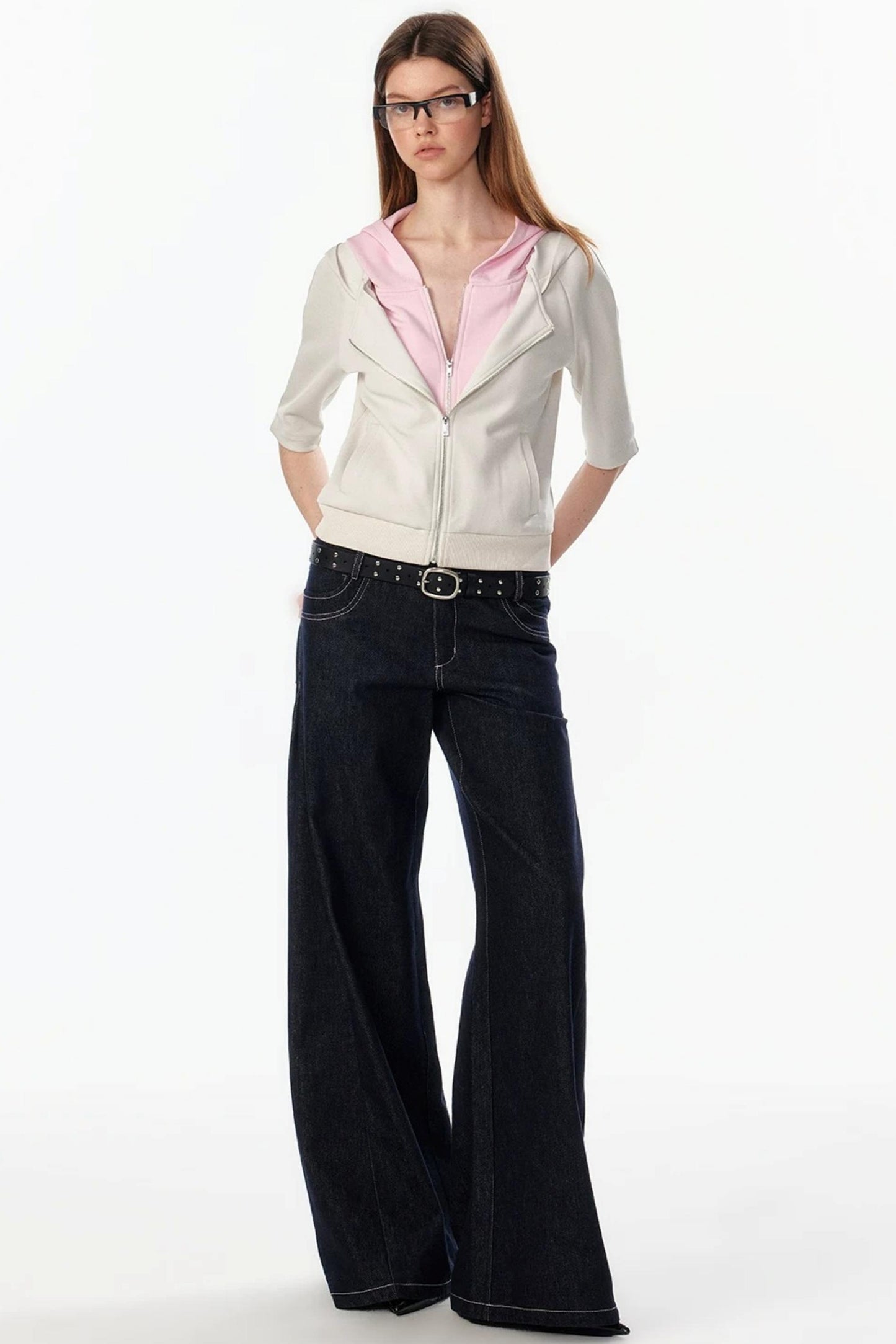 Retro Loose Denim Pants