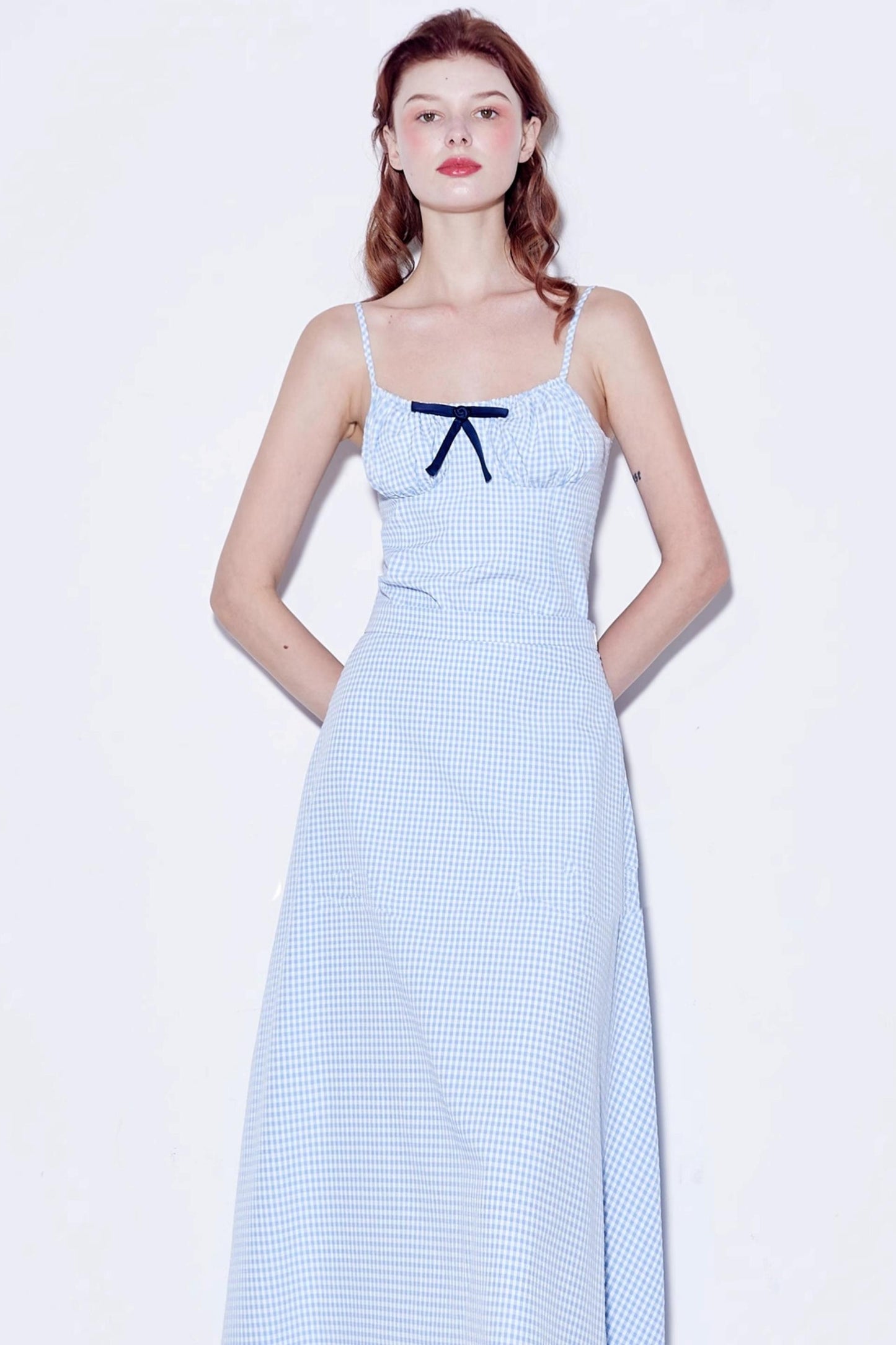 Checkered Sweetheart Summer Skirt Set-Up