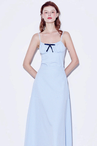 Checkered Sweetheart Summer Skirt Set-Up