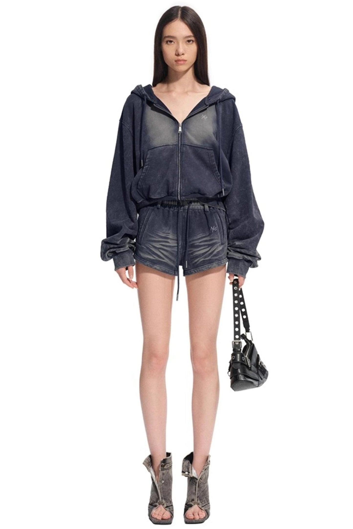 Volcano Hooded Denim Jacket