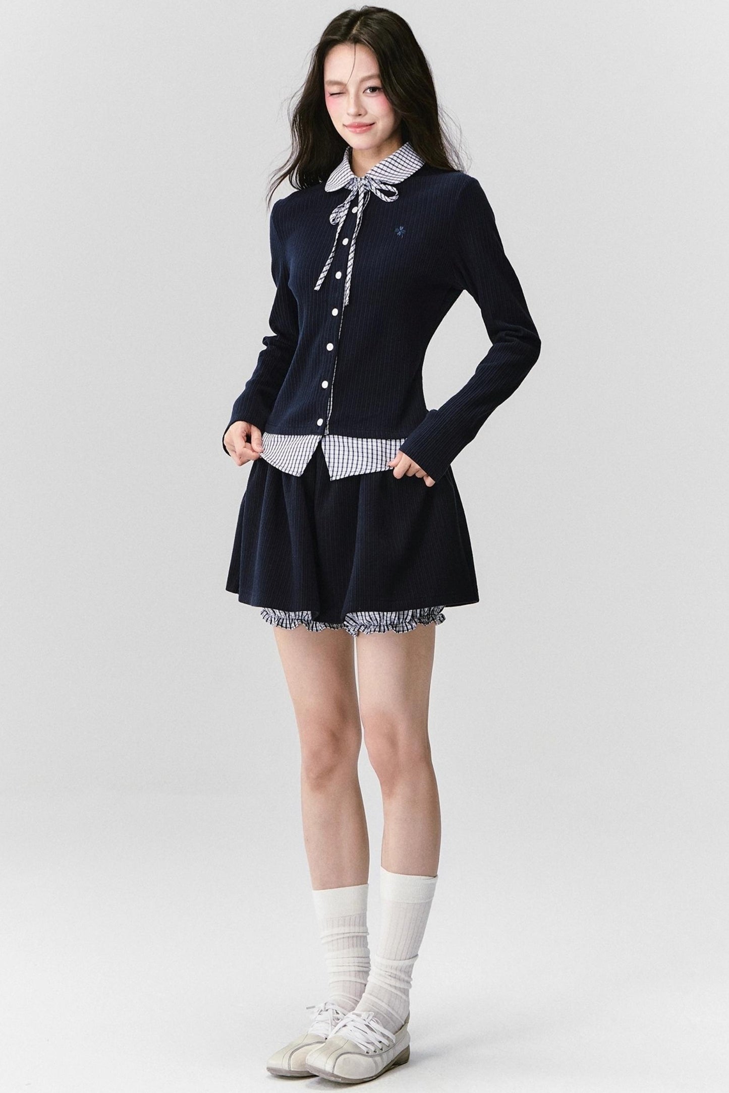 Korean High School Style Two Piece Set-Up