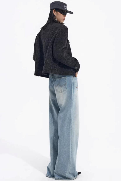 Starry Sky Gemstone Jeans