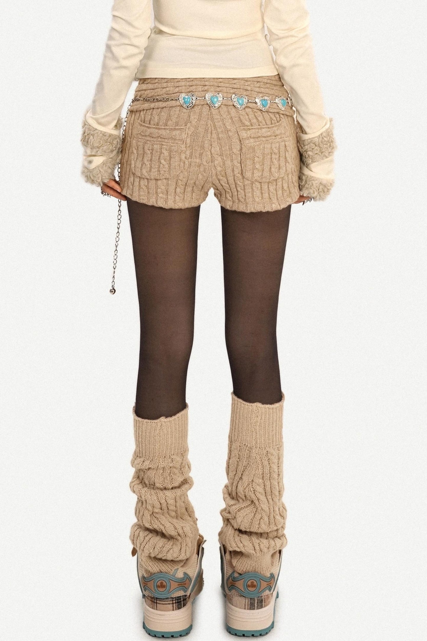 Pure Desire Knitted Shorts